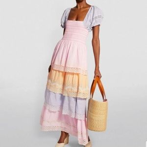 Loveshackfancy sz L Capella Ambrosia Garden embroi